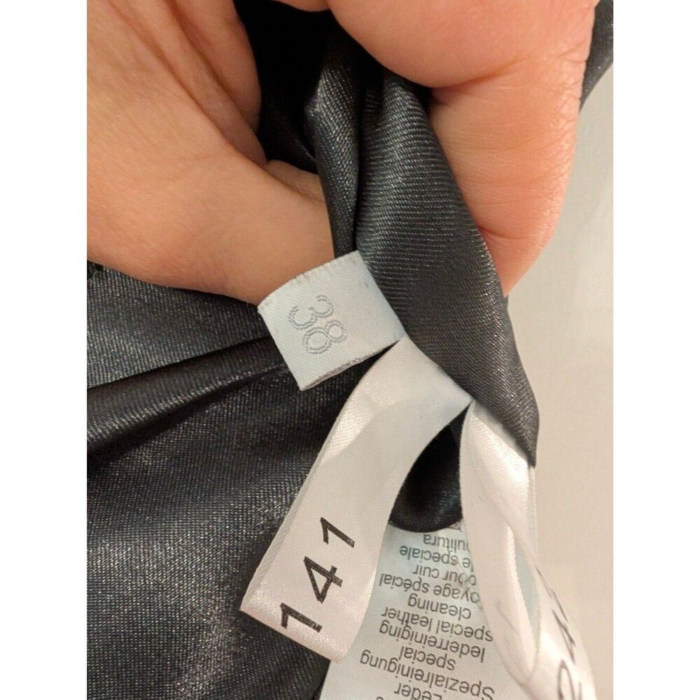 Alba Moda leather blazer jacket gray - Picture 7 of 7